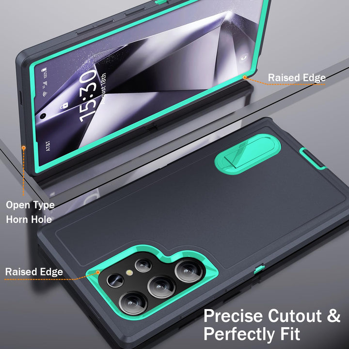 BaHaHouse Galaxy S22 Kickstand Case - Night Purple/Pink - DOKUTRONIX