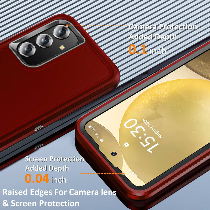 BaHaHouse Galaxy S22 Kickstand Case - Night Purple/Pink - DOKUTRONIX