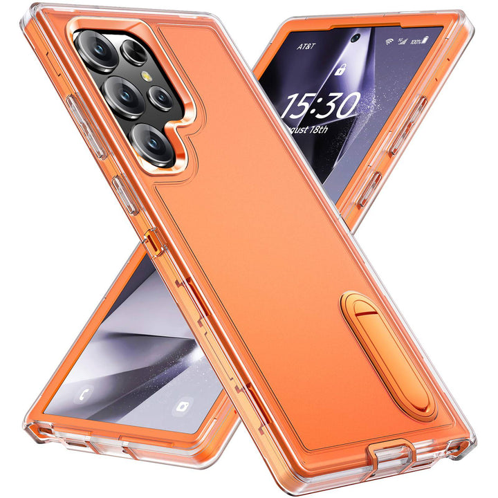 BaHaHouse Galaxy S22 Kickstand Case - Night Purple/Pink - DOKUTRONIX