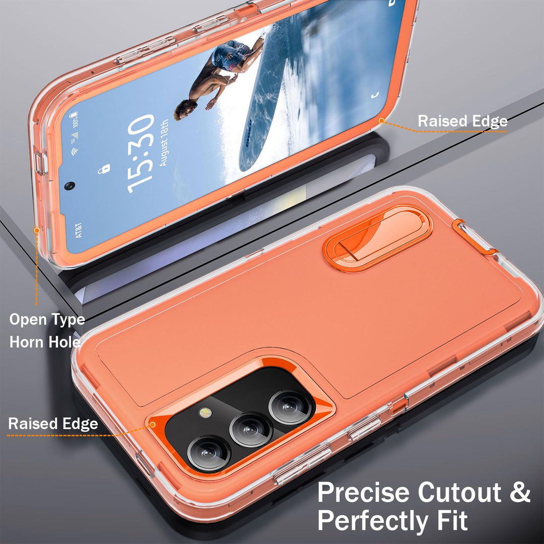 BaHaHouse Galaxy S22 Kickstand Case - Night Purple/Pink - DOKUTRONIX