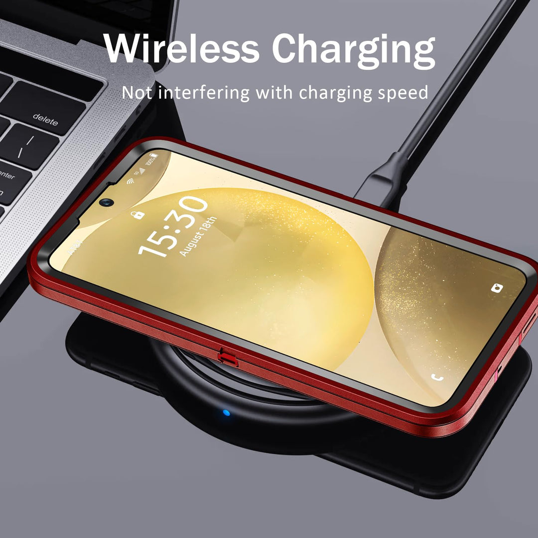 BaHaHouse Galaxy S22 Kickstand Case - Night Purple/Pink - DOKUTRONIX