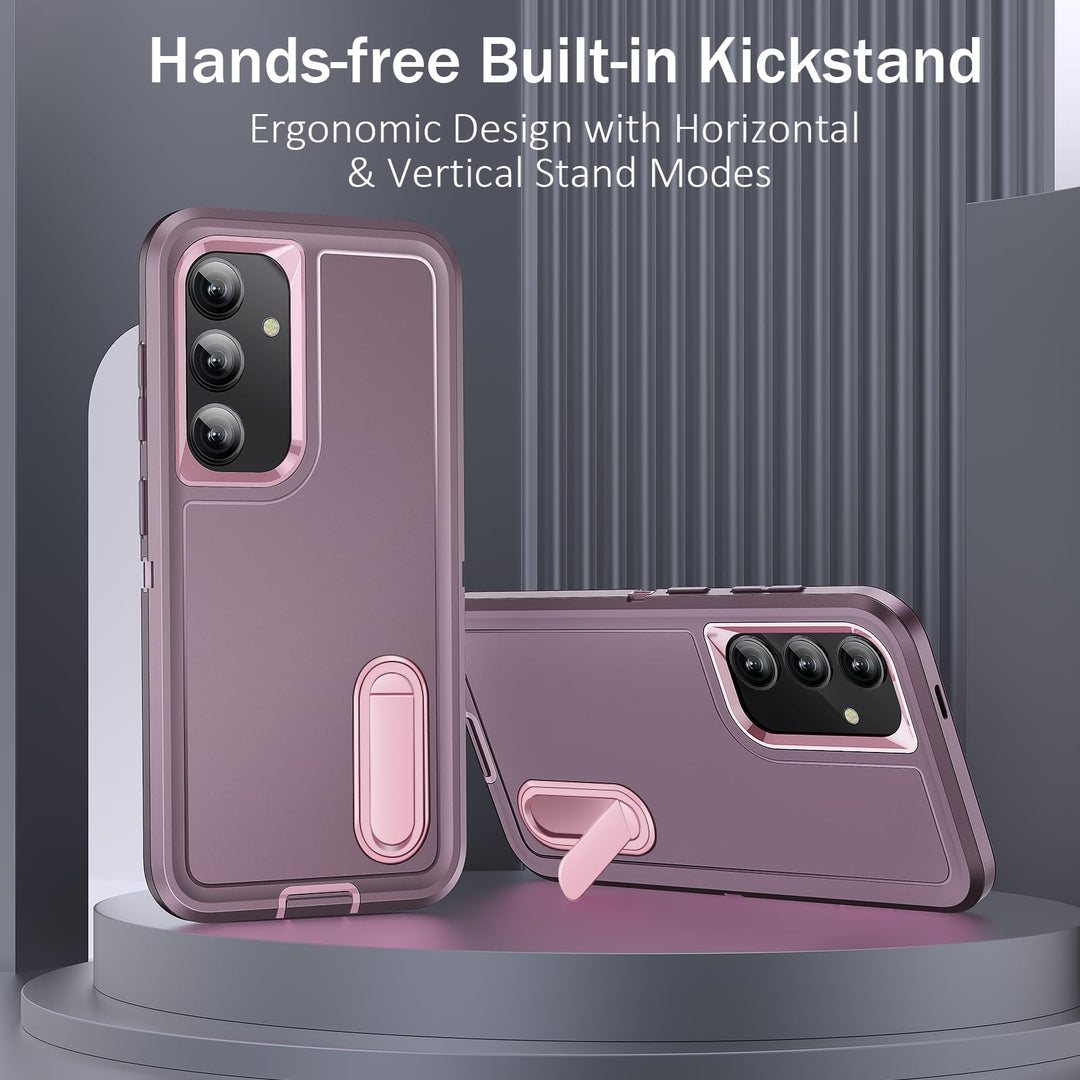 BaHaHouse Galaxy S22 Kickstand Case - Night Purple/Pink - DOKUTRONIX
