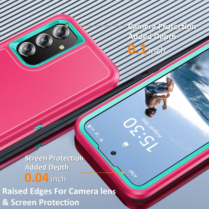 BaHaHouse Galaxy S22 Kickstand Case - Night Purple/Pink - DOKUTRONIX