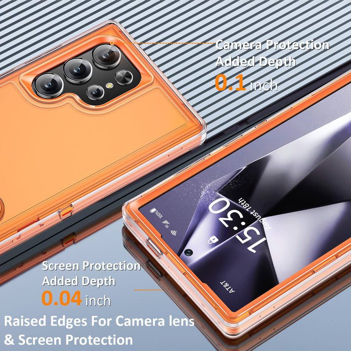 BaHaHouse Galaxy S22 Kickstand Case - Night Purple/Pink - DOKUTRONIX