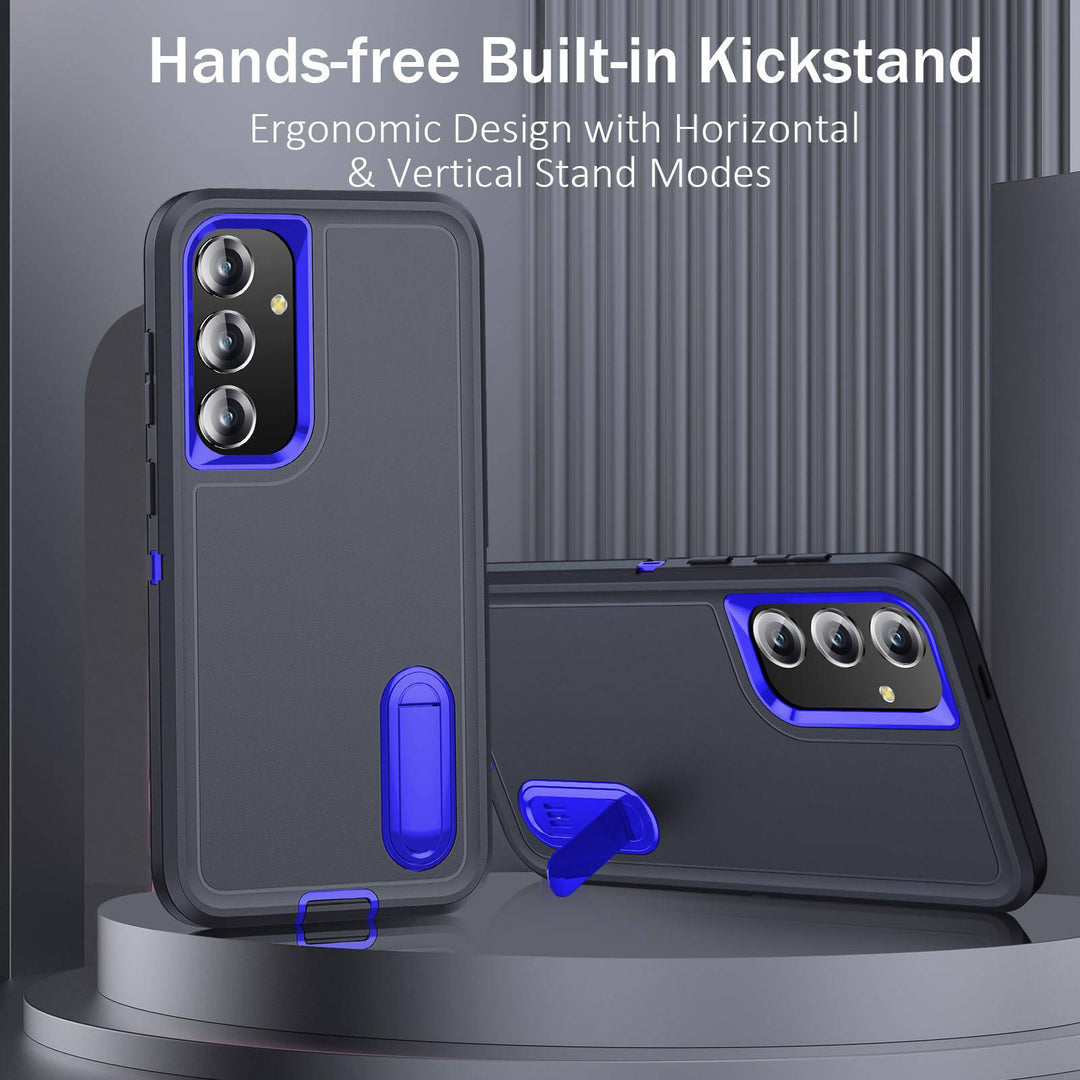 BaHaHouse Galaxy S22 Kickstand Case - Night Purple/Pink - DOKUTRONIX