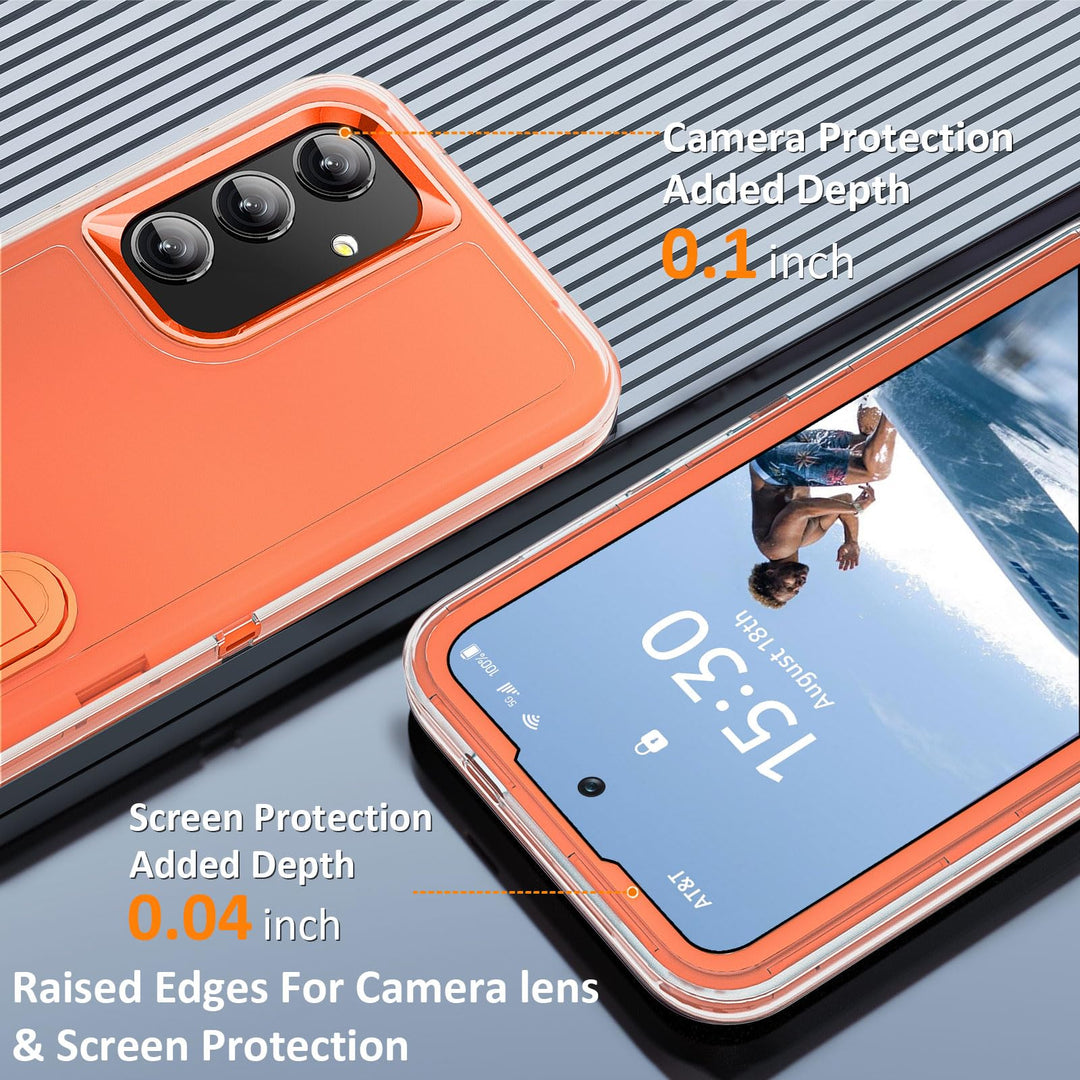 BaHaHouse Galaxy S22 Kickstand Case - Night Purple/Pink - DOKUTRONIX