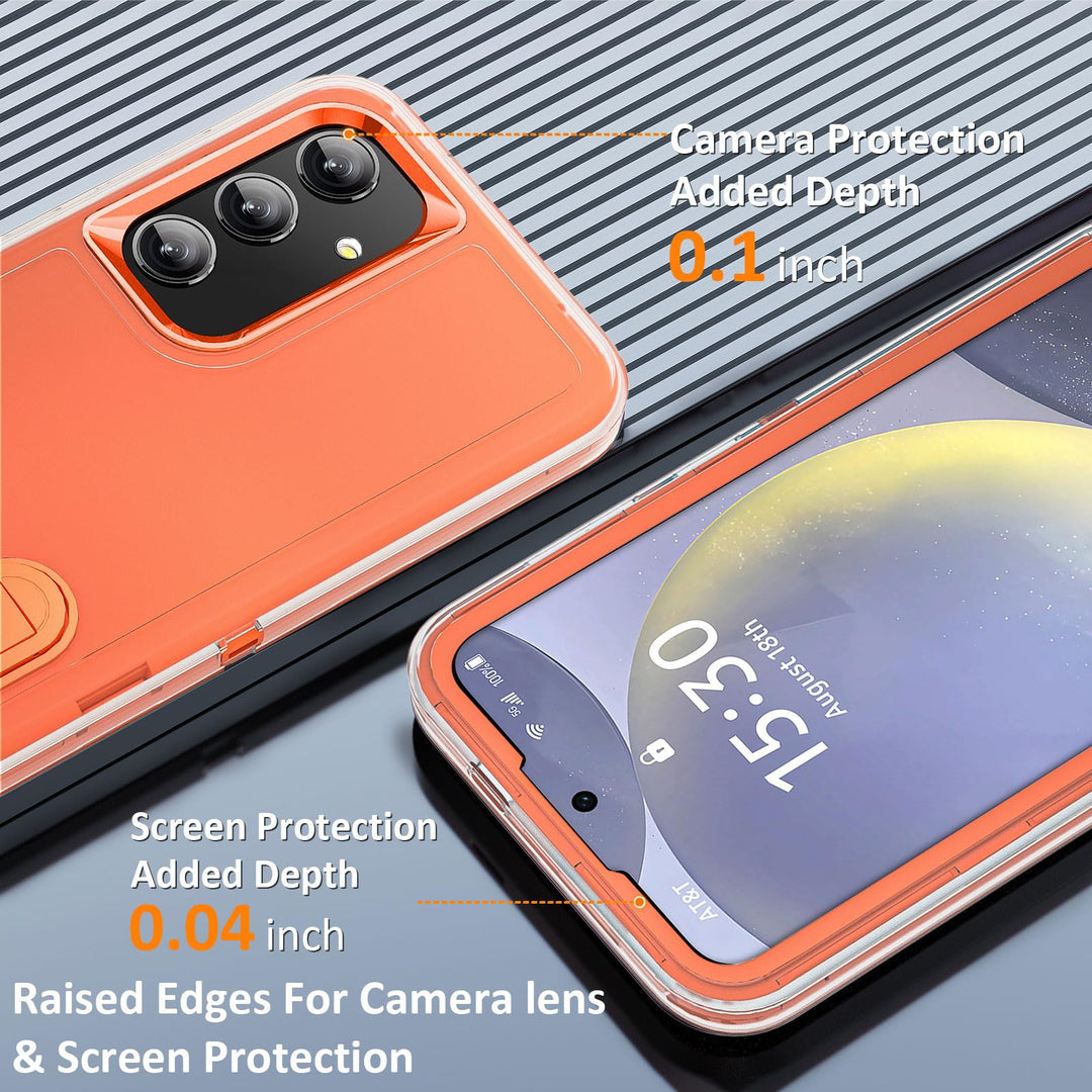 BaHaHouse Galaxy S22 Kickstand Case - Night Purple/Pink - DOKUTRONIX