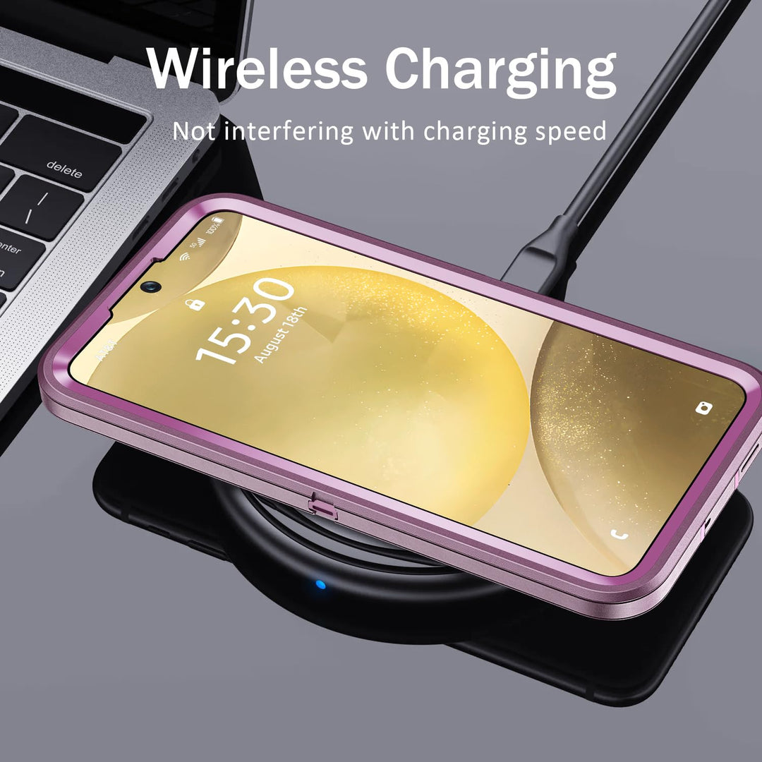 BaHaHouse Galaxy S22 Kickstand Case - Night Purple/Pink - DOKUTRONIX