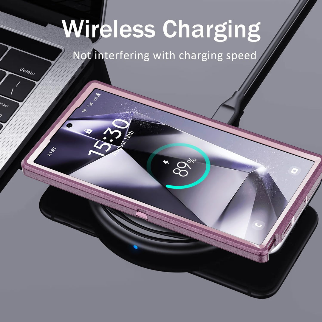 BaHaHouse Galaxy S22 Kickstand Case - Night Purple/Pink - DOKUTRONIX