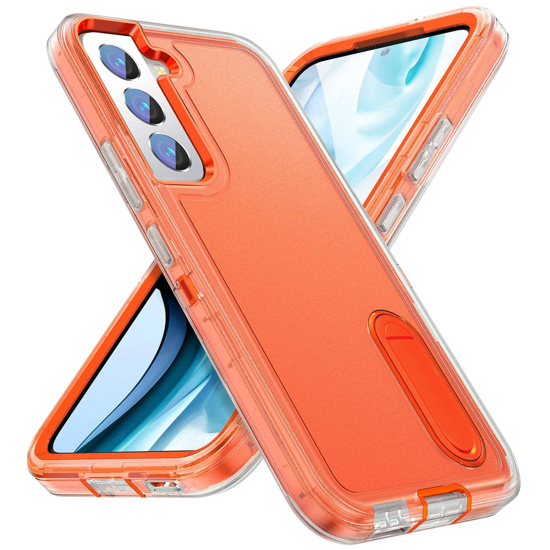 BaHaHouse Galaxy S22 Kickstand Case - Night Purple/Pink - DOKUTRONIX