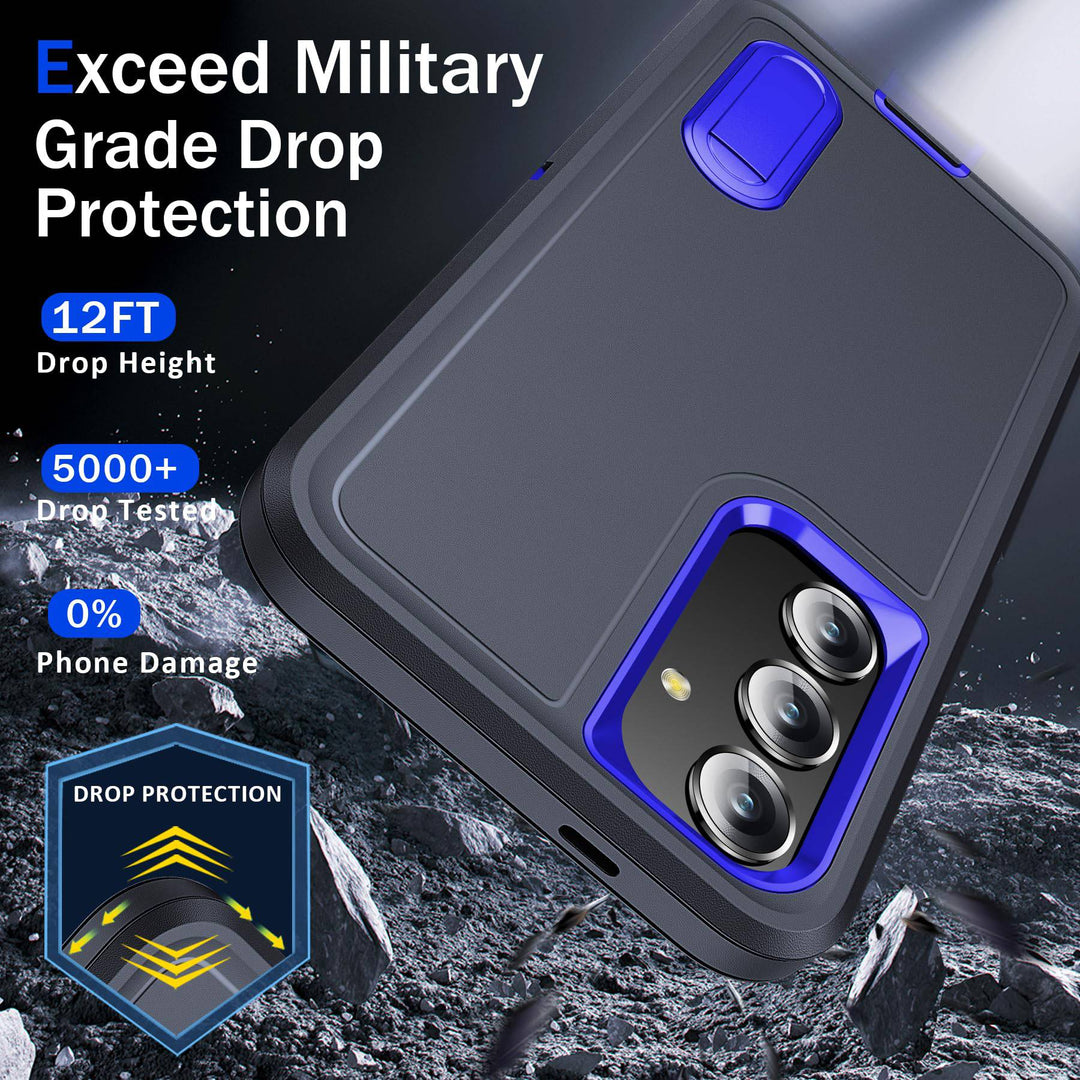 BaHaHouse Galaxy S22 Kickstand Case - Night Purple/Pink - DOKUTRONIX