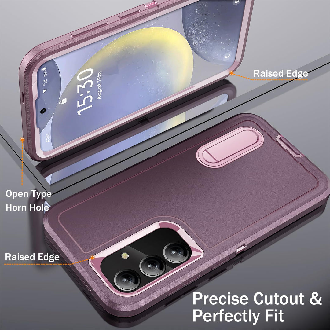 BaHaHouse Galaxy S22 Kickstand Case - Night Purple/Pink - DOKUTRONIX