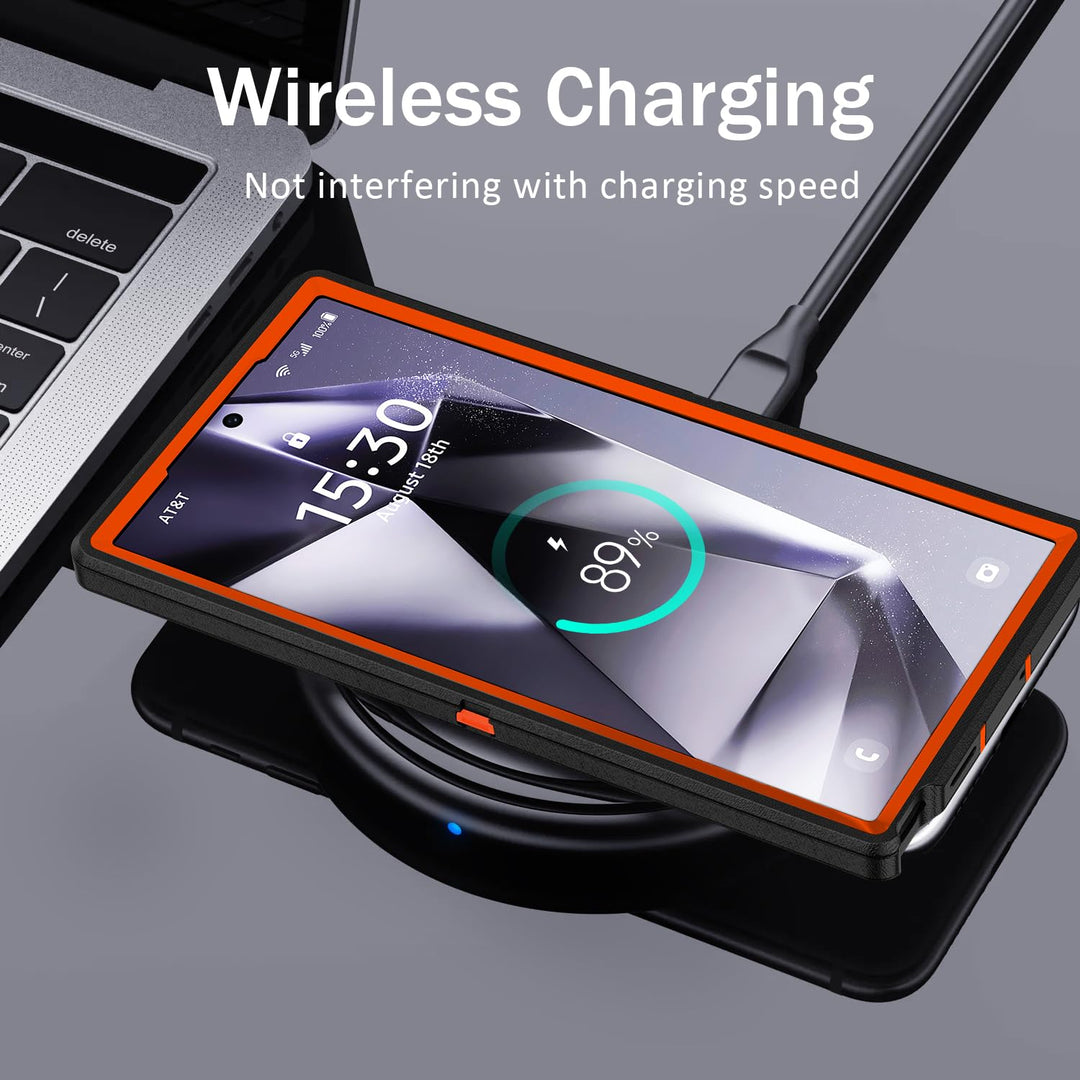 BaHaHouse Galaxy S22 Kickstand Case - Night Purple/Pink - DOKUTRONIX