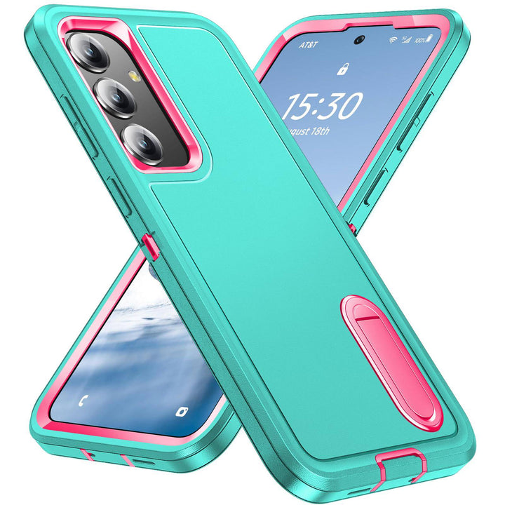 BaHaHouse Galaxy S22 Kickstand Case - Night Purple/Pink - DOKUTRONIX