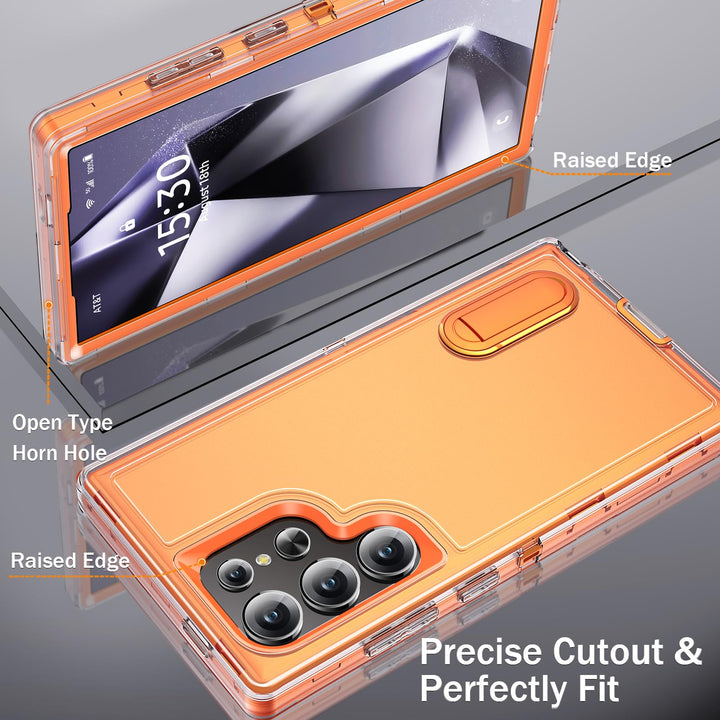 BaHaHouse Galaxy S22 Kickstand Case - Night Purple/Pink - DOKUTRONIX