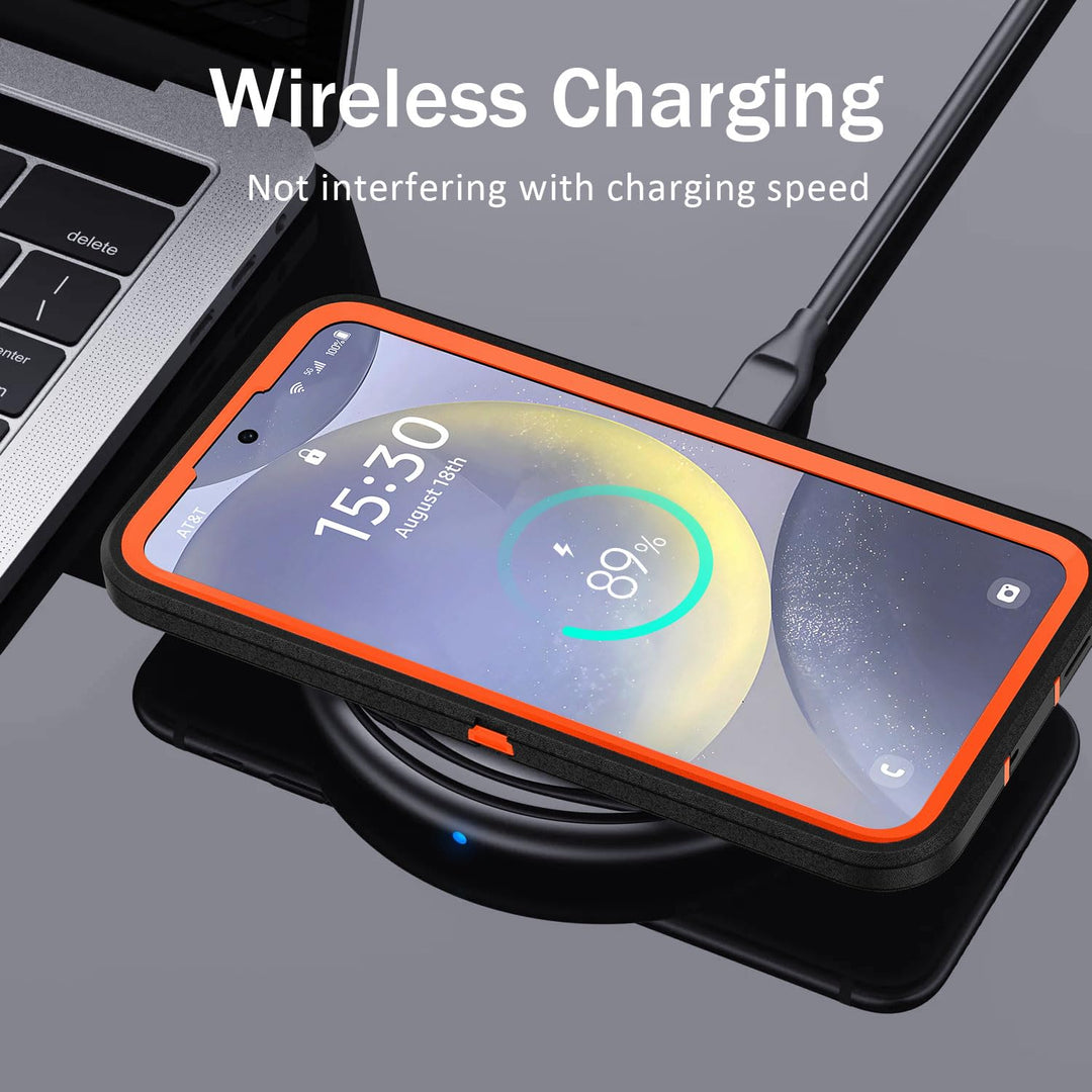 BaHaHouse Galaxy S22 Kickstand Case - Night Purple/Pink - DOKUTRONIX