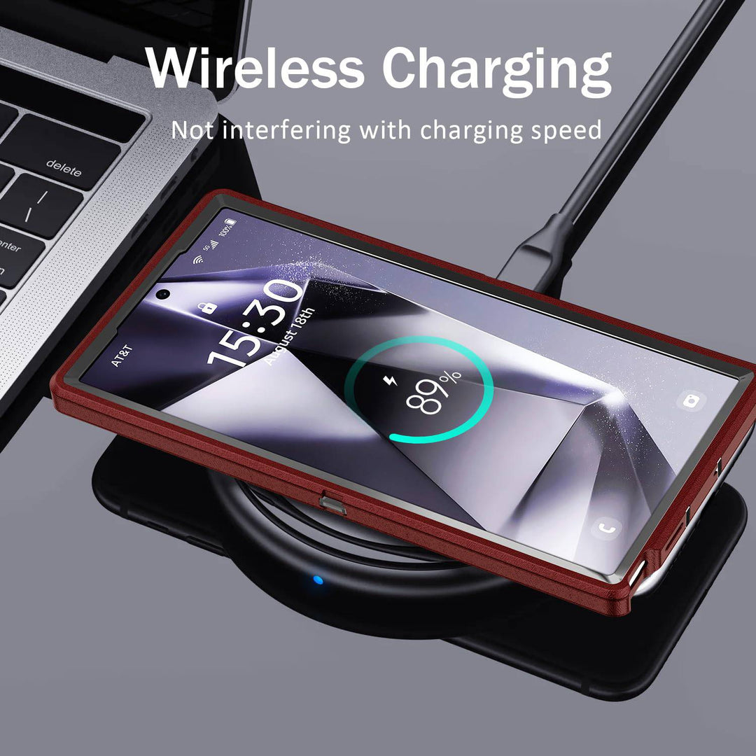 BaHaHouse Galaxy S22 Kickstand Case - Night Purple/Pink - DOKUTRONIX