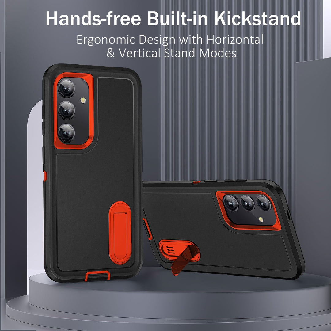 BaHaHouse Galaxy S22 Kickstand Case - Night Purple/Pink - DOKUTRONIX