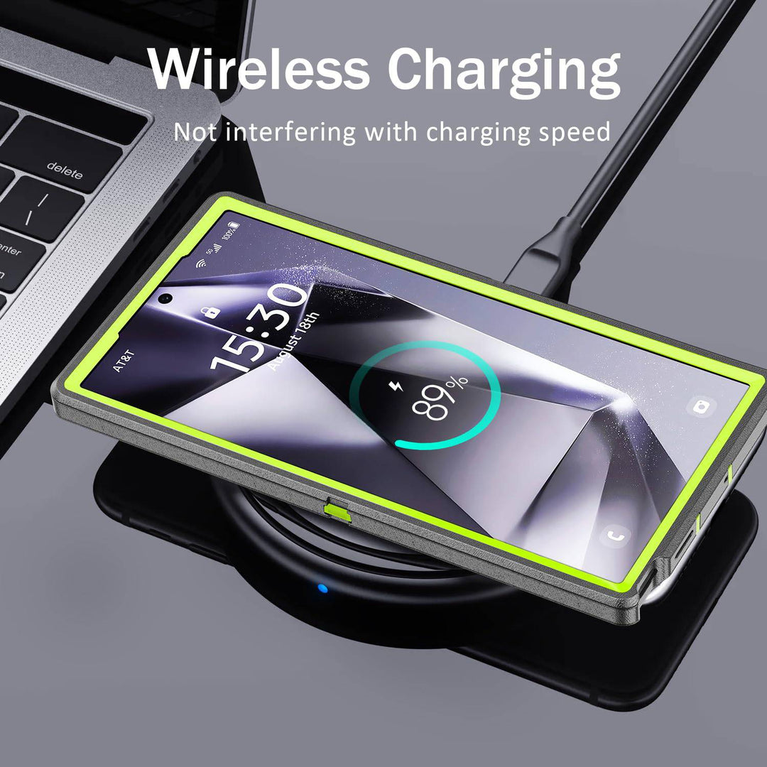 BaHaHouse Galaxy S22 Kickstand Case - Night Purple/Pink - DOKUTRONIX