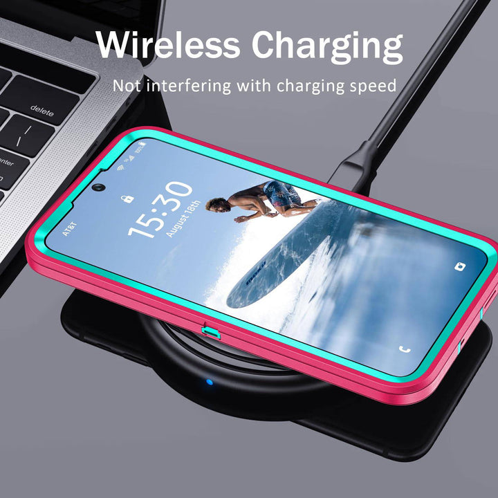 BaHaHouse Galaxy S22 Kickstand Case - Night Purple/Pink - DOKUTRONIX