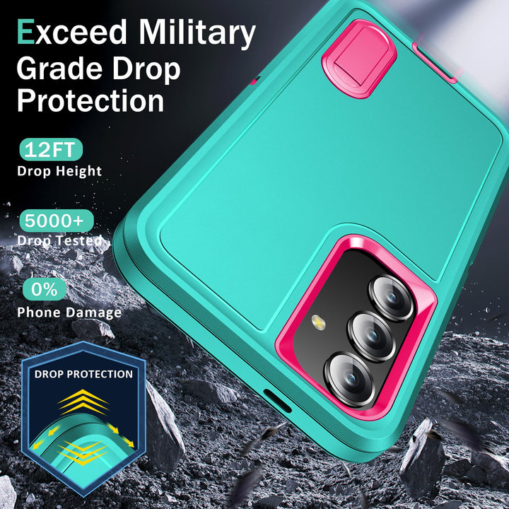 BaHaHouse Galaxy S22 Kickstand Case - Night Purple/Pink - DOKUTRONIX