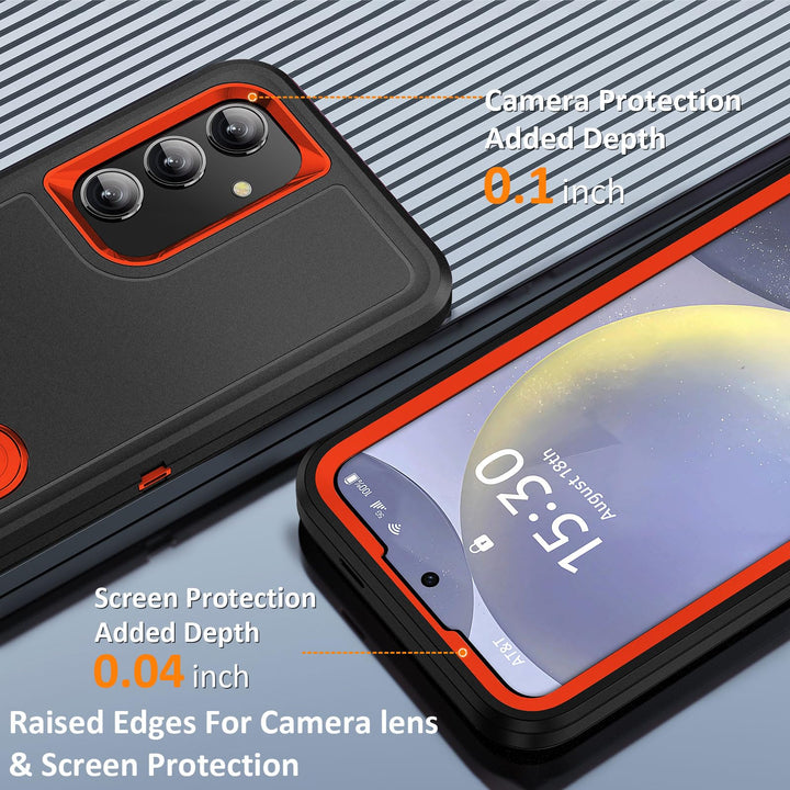 BaHaHouse Galaxy S22 Kickstand Case - Night Purple/Pink - DOKUTRONIX