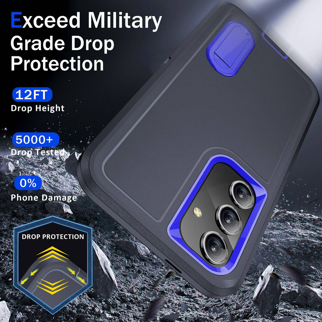 BaHaHouse Galaxy S22 Kickstand Case - Night Purple/Pink - DOKUTRONIX