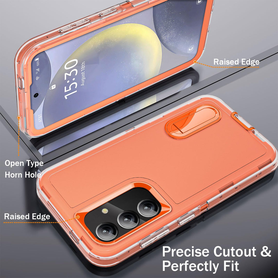 BaHaHouse Galaxy S22 Kickstand Case - Night Purple/Pink - DOKUTRONIX