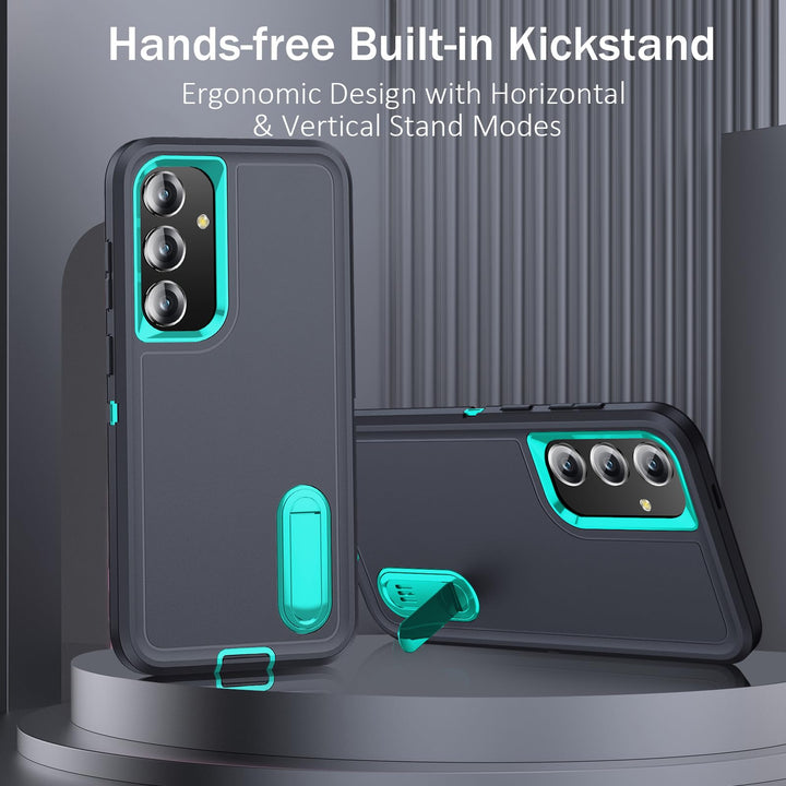 BaHaHouse Galaxy S22 Kickstand Case - Night Purple/Pink - DOKUTRONIX