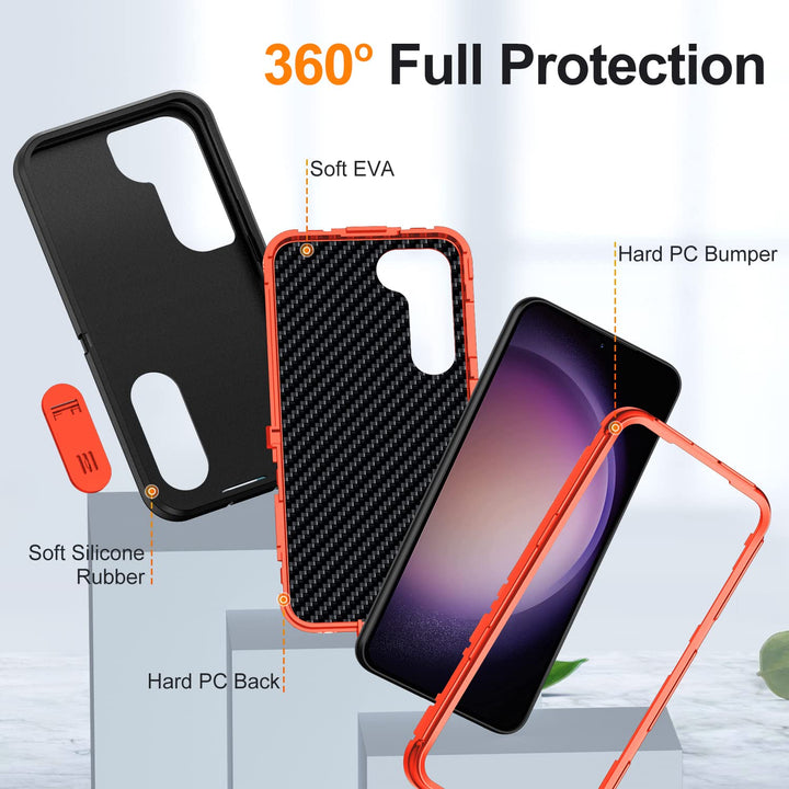 Galaxy S23 ShieldKick Case - Night Pink - DOKUTRONIX