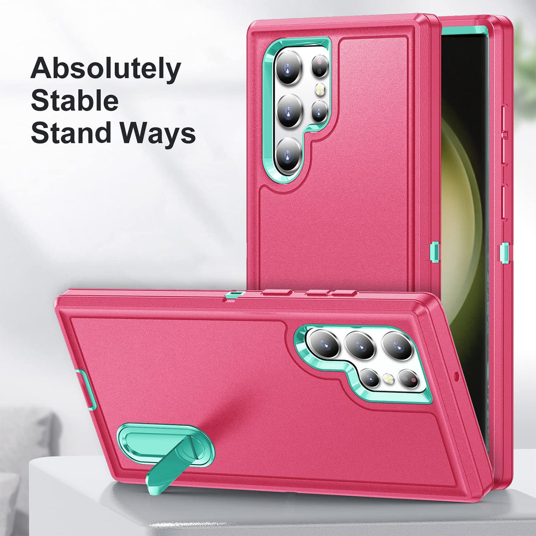 Galaxy S23 ShieldKick Case - Night Pink - DOKUTRONIX