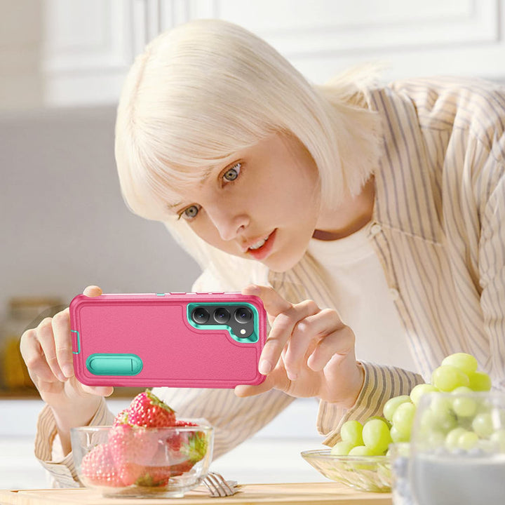Galaxy S23 ShieldKick Case - Night Pink - DOKUTRONIX
