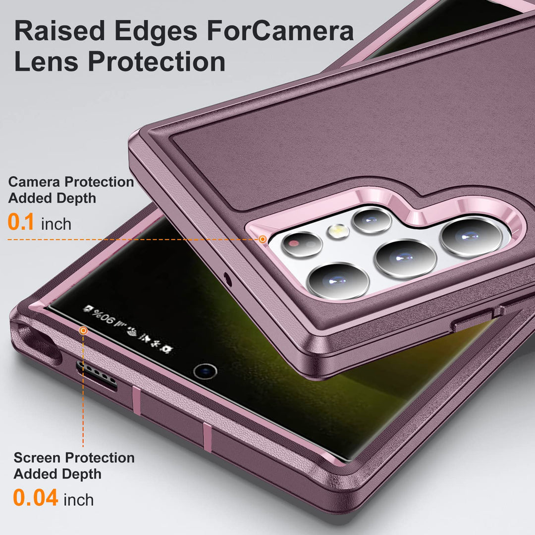 Galaxy S23 ShieldKick Case - Night Pink - DOKUTRONIX