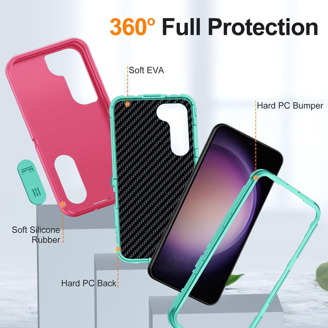 Galaxy S23 ShieldKick Case - Night Pink - DOKUTRONIX