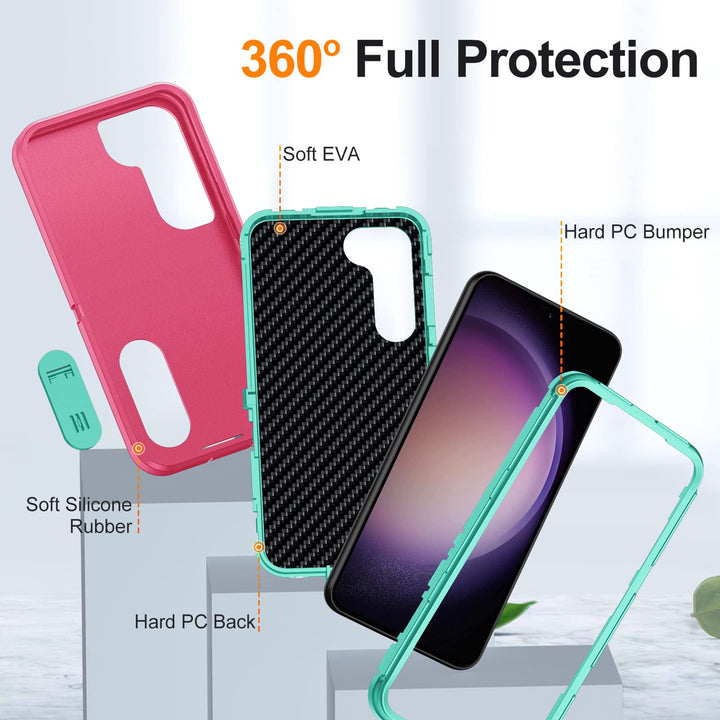 Galaxy S23 ShieldKick Case - Night Pink - DOKUTRONIX