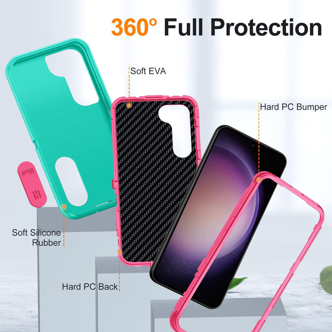 Galaxy S23 ShieldKick Case - Night Pink - DOKUTRONIX