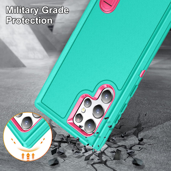 Galaxy S23 ShieldKick Case - Night Pink - DOKUTRONIX