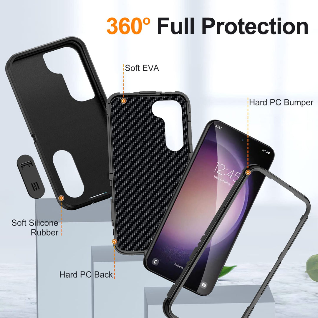 Galaxy S23 ShieldKick Case - Night Pink - DOKUTRONIX