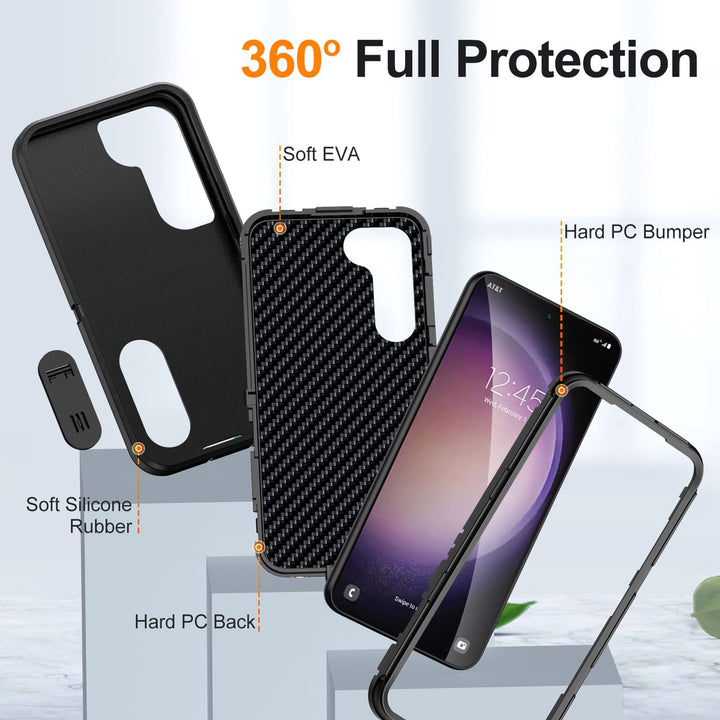 Galaxy S23 ShieldKick Case - Night Pink - DOKUTRONIX