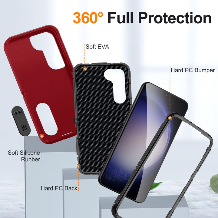 Galaxy S23 ShieldKick Case - Night Pink - DOKUTRONIX
