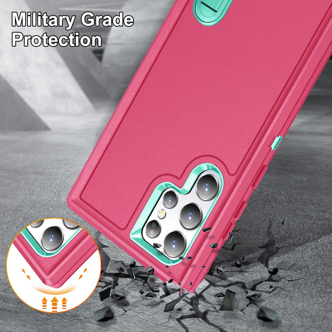 Galaxy S23 ShieldKick Case - Night Pink - DOKUTRONIX