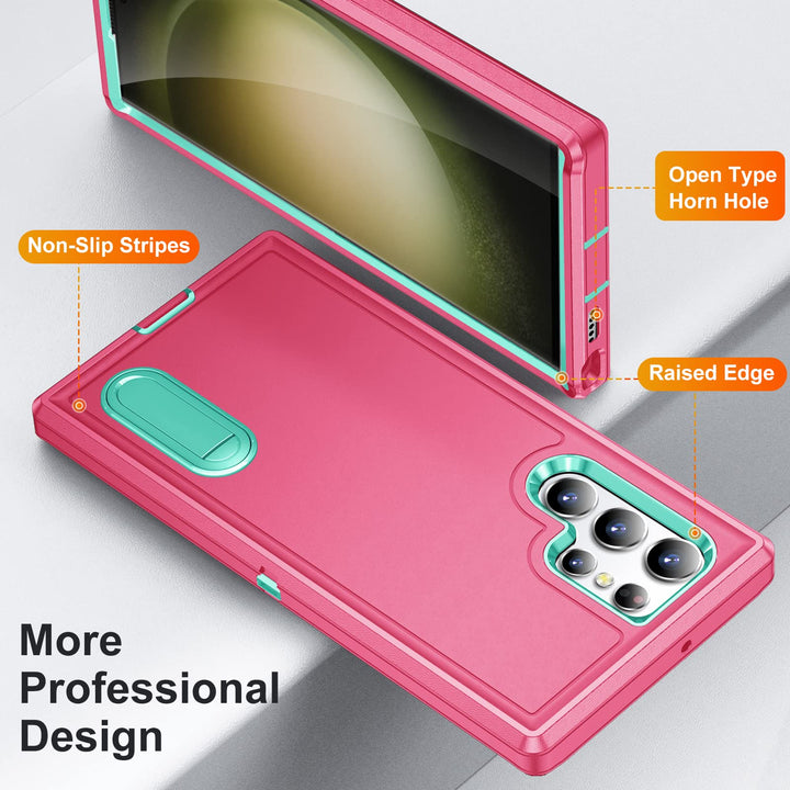 Galaxy S23 ShieldKick Case - Night Pink - DOKUTRONIX