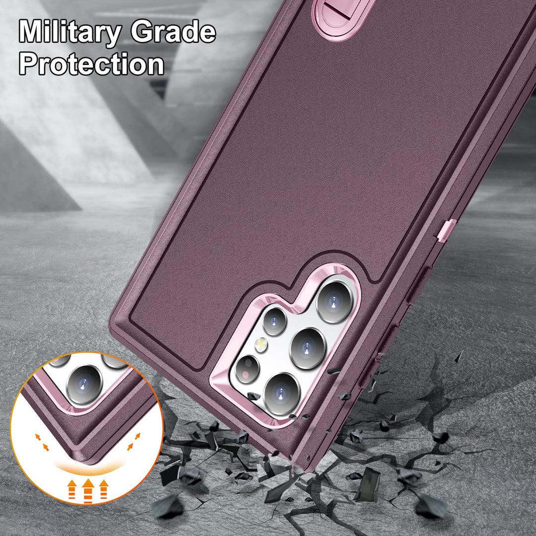 Galaxy S23 ShieldKick Case - Night Pink - DOKUTRONIX