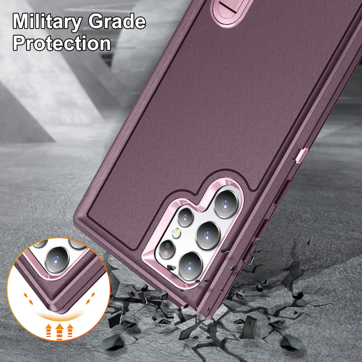 Galaxy S23 ShieldKick Case - Night Pink - DOKUTRONIX