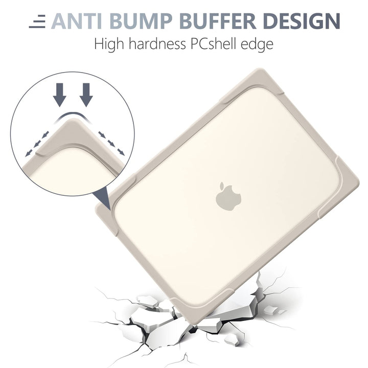 Batianda MacBook Pro Case with Fold Kickstand - Khaki - DOKUTRONIX