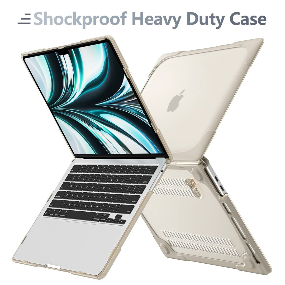Batianda MacBook Pro Case with Fold Kickstand - Khaki - DOKUTRONIX