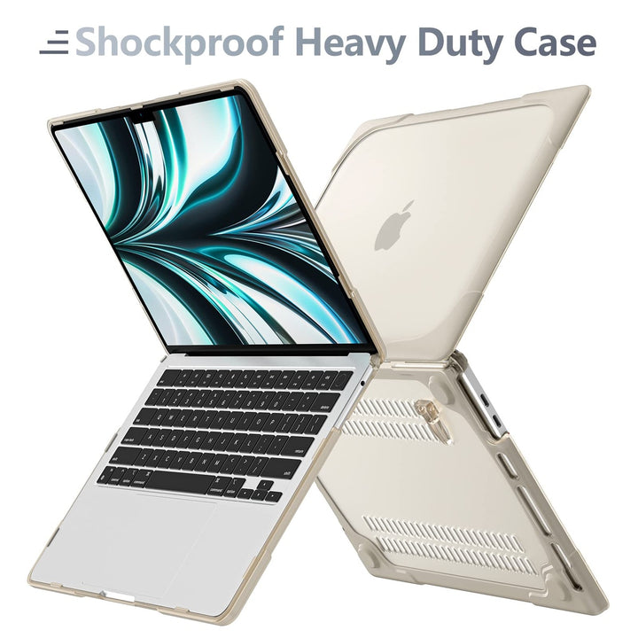 Batianda MacBook Pro Case with Fold Kickstand - Khaki - DOKUTRONIX