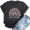 Be Kind Graphic Tee - Casual Summer Top for Teachers