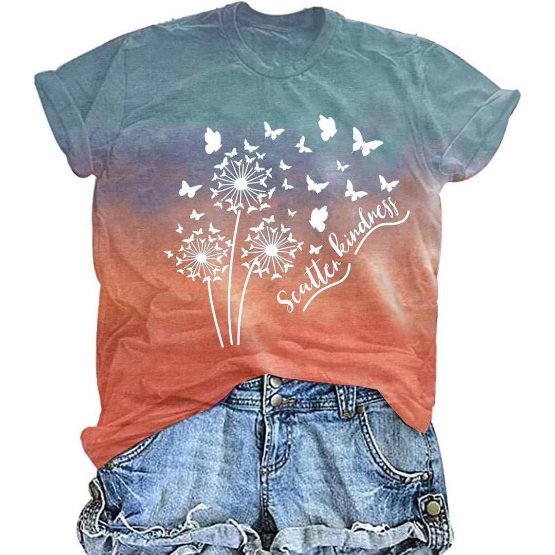 Be Kind Graphic Tee - Casual Summer Top for Teachers - DOKUTRONIX