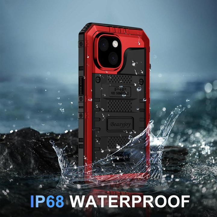 Beasyjoy iPhone 15 Plus Waterproof Case - DOKUTRONIX